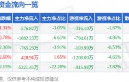 股票行情快报：神思电子（300479）2月27日主力资金净卖出576.82万元