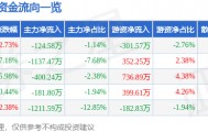 股票行情快报：神思电子（300479）3月24日主力资金净卖出124.58万元