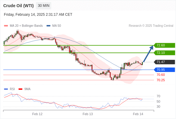 每日策略:02/14 外汇黄金原油行情分析
